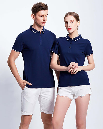 夏季(ji)短袖Polo衫(shān)定制